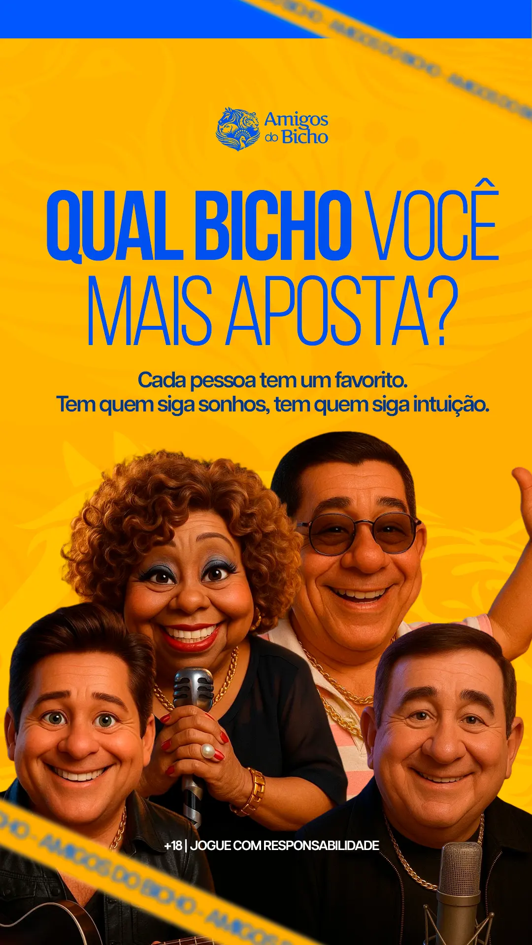 Qual bicho você mais aposta?